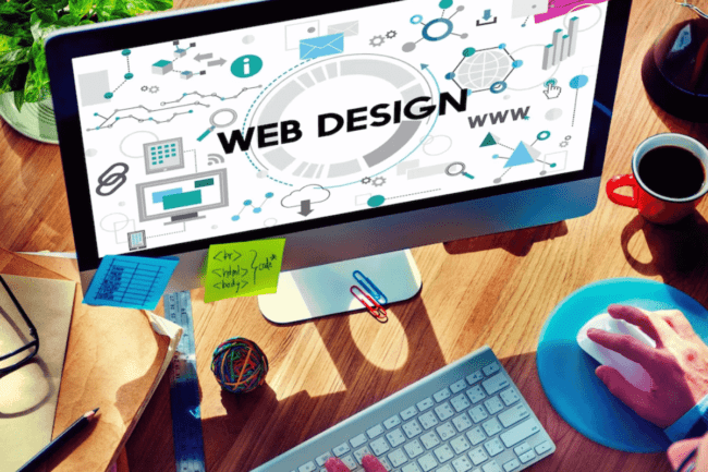 Website design, web development, web design, website design concept, concept of web design.